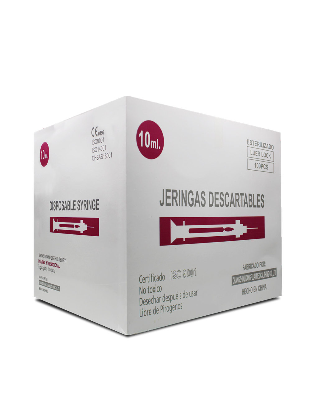 JERINGAS DESCARTABLES 10ml