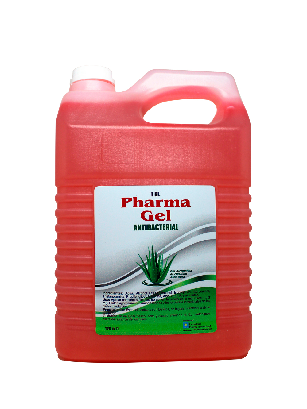 PHARMA GEL ANTIBACTERIAL 128OZ