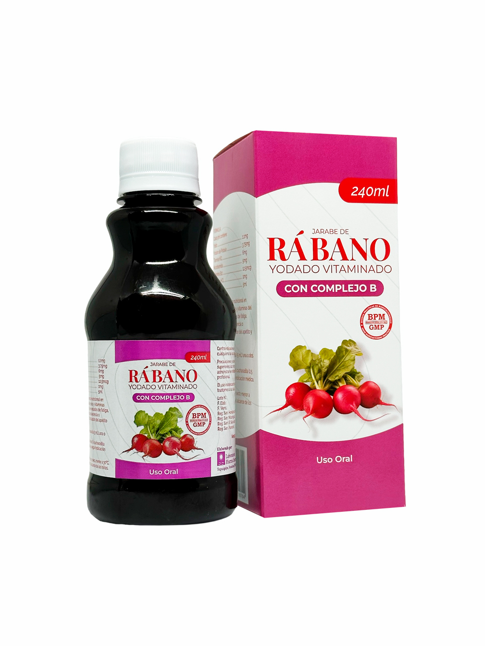 RABANO YODADO VITAMINADO